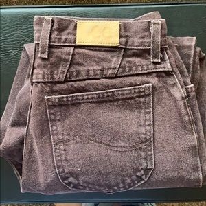 Vintage Chocolate Lee Jeans